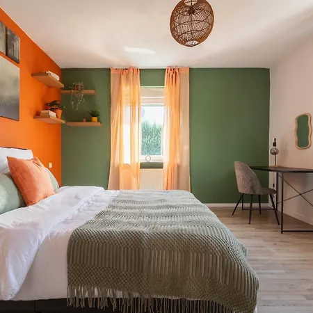 بيت للعطل Orange Haus In Der Naehe Frankfurt Karlstein am Main