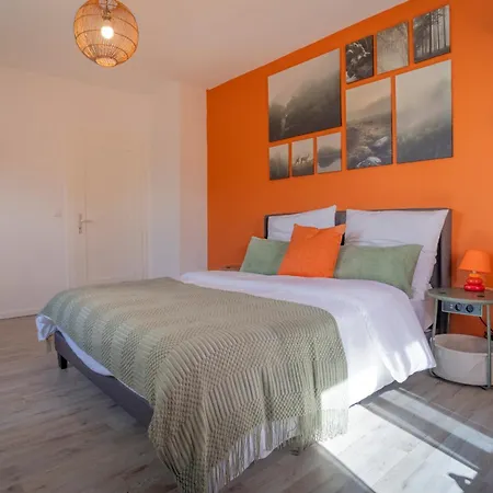 Orange Haus In Der Naehe Frankfurt بيت للعطل Karlstein am Main