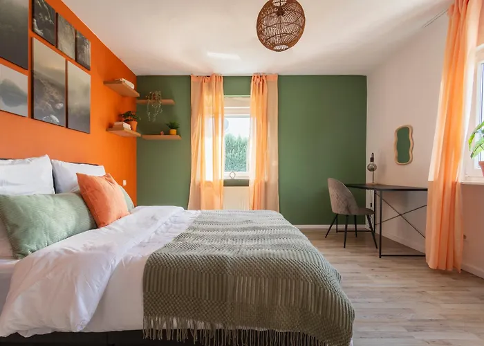 Tatil Evi Orange Haus In Der Naehe Frankfurt Karlstein am Main