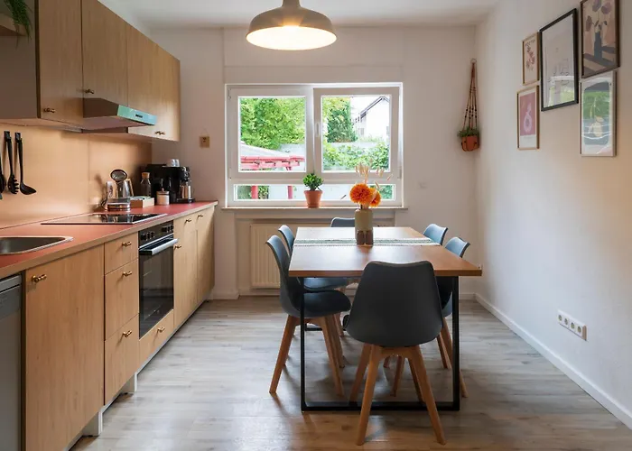 Orange Haus In Der Naehe Frankfurt Tatil Evi *