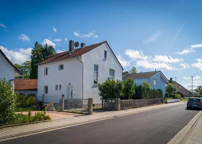 Orange Haus In Der Naehe Frankfurt Tatil Evi Karlstein am Main