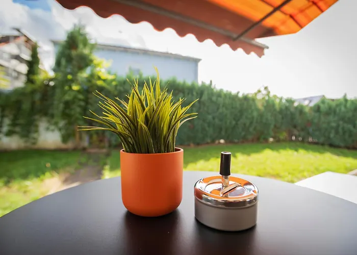 Orange Haus In Der Naehe Frankfurt Tatil Evi Karlstein am Main